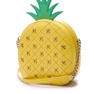 NWOT Kate Spade Pineapple-Yellow Crossbody Bag